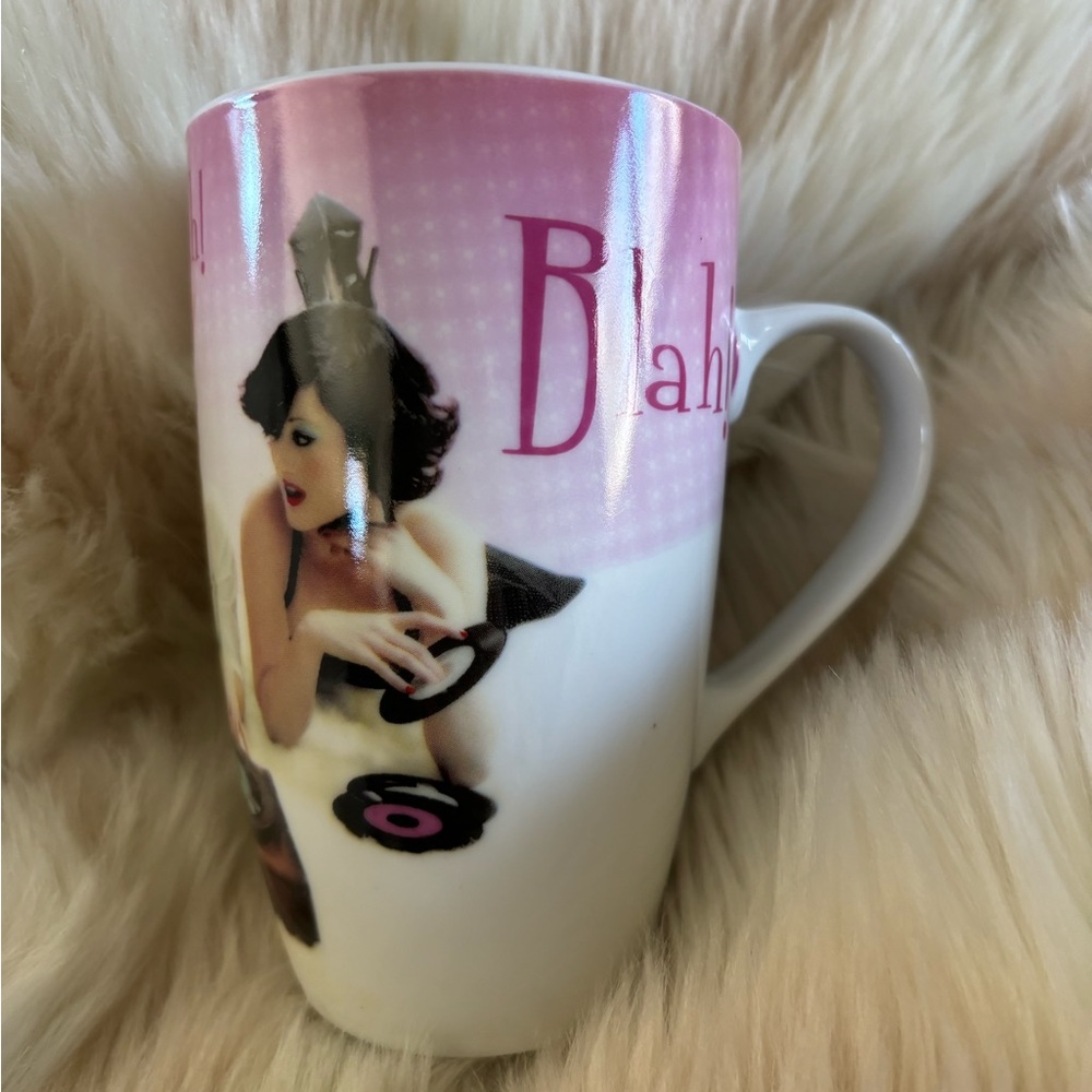 American Atelier Home Retro Collection  Blah! Blah! Blah! Mug